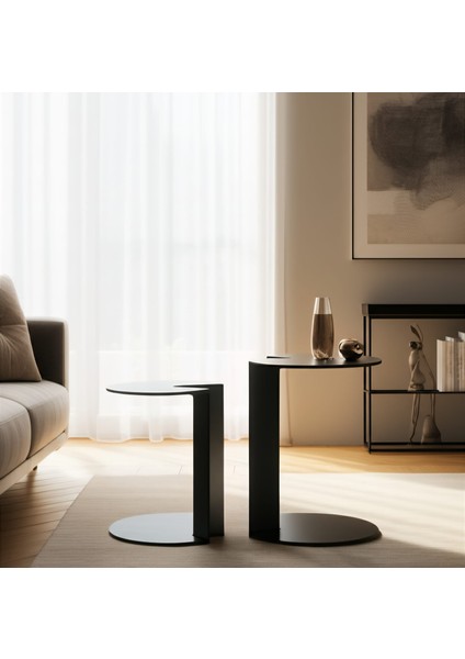 Minimalist Metal Yan Sehpa Dekoratif Ev Mobilyası fiyatları