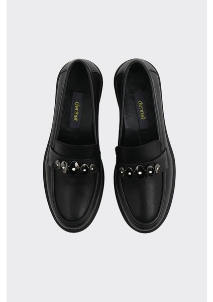 Hakiki Deri Kadın Tokalı Casual Ayakkabı modelleri