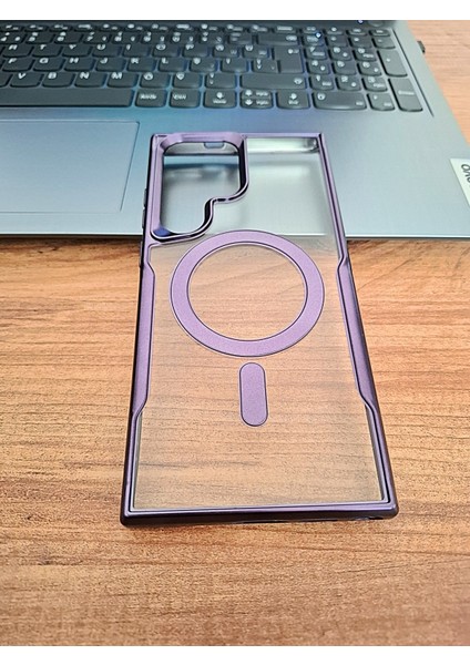 Samsung Galaxy S23 Ultra Yüksek Kalite Magsafe Şarj Özellikli Kamera Koruma Çıkıntılı Esnek Kılıf indirimleri