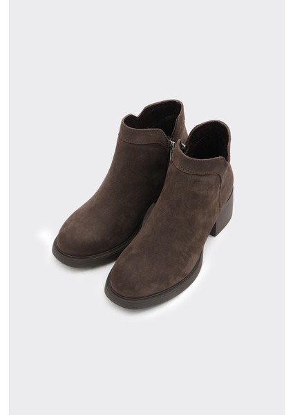 Hakiki Deri Fermuarlı Kadın Bot modelleri