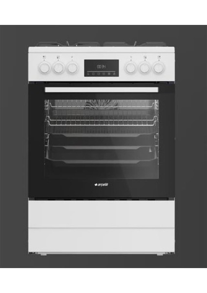 F 8542 Ebb Ocaklı Fırın Beyaz