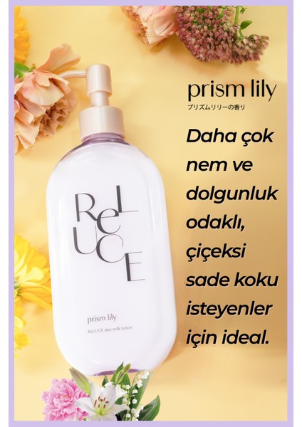 Reluce Prism Lily Sütlü Vücut Losyonu indirimleri
