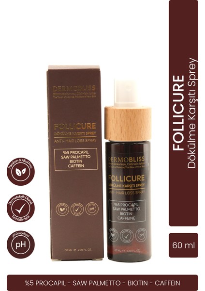 Dermobliss Follıcure Dökülme Karşıtı Sprey 60 ml