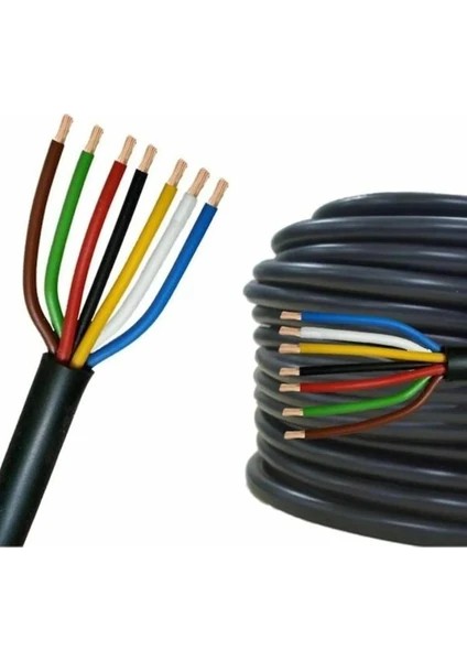 Tesisat Kablosu 7 x 1 mm 25 Metre