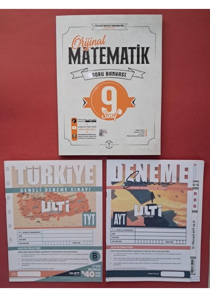 Maarif Orijinal 9. Sınıf Matemetik Soru Bankası
