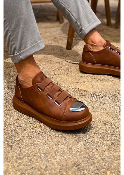 Solederva - Crt Mirror Erkek Ayakkabı Taba - MN251