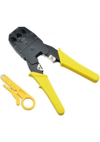 Network Kurulum Seti 3’lü Pense Seti + Test Cihazı + 100 Adet RJ45 Konnektör + Kep Kep fırsatları