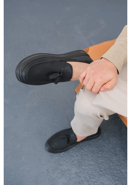 Solederva - Fst Loafer-X Erkek Ayakkabı Sıyah - MN127 modelleri