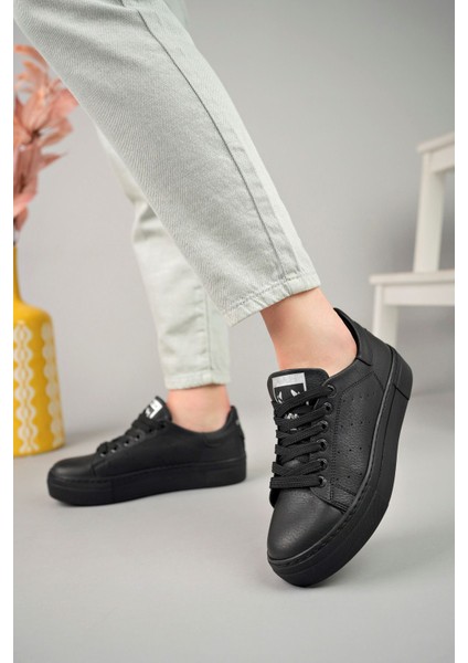 Solederva - Cst Tennis Erkek Ayakkabı Sıyah - MN983