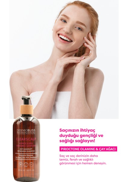 Dermobliss Clearscalp Kepeğe Karşı Arındırıcı Şampuan 500 ml fiyatları