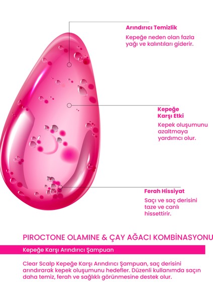 Dermobliss Clearscalp Kepeğe Karşı Arındırıcı Şampuan 500 ml modelleri