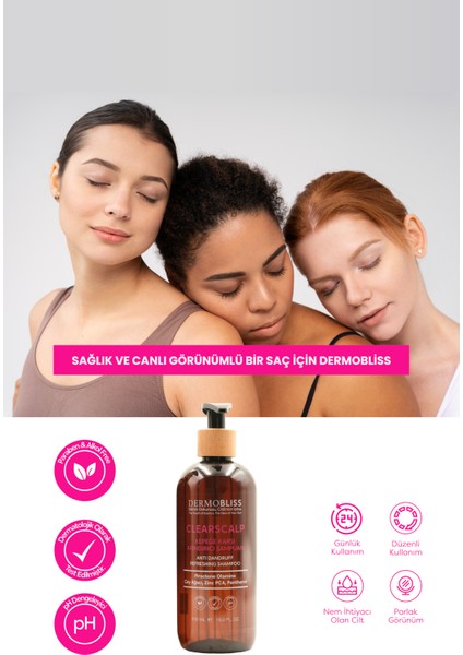 Dermobliss Clearscalp Kepeğe Karşı Arındırıcı Şampuan 500 ml fırsatları