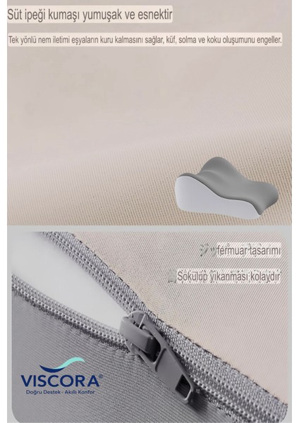 Ortopedik Ayak ve Kalça Destek Yastığı – Rahatlama, Dolaşım ve Uyku Konforu Için