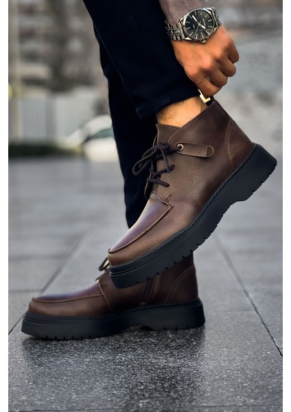 Solederva - Cst Bryggen Erkek Bot Kahve - MN213