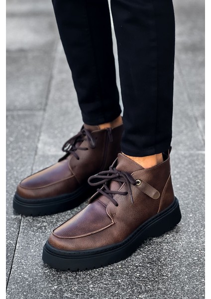 Solederva - Cst Bryggen Erkek Bot Kahve - MN213 fırsatları