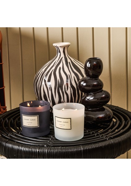 Deco Elegant Curves Mum - Beyaz - 370 gr indirimleri