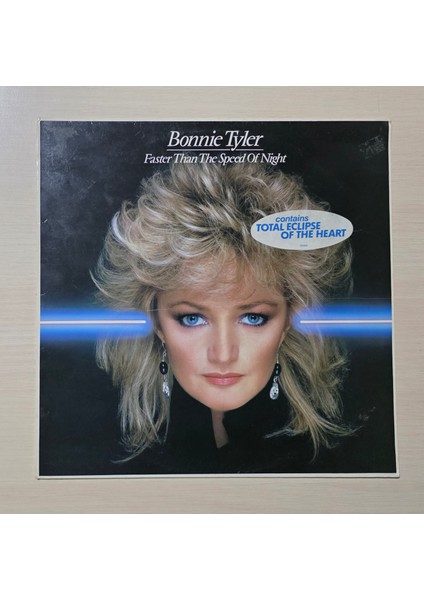 Bonnie Tyler - Faster Than The Speed Of Night - 1983 - Dönem Baskı Plak - Longplay - Lp