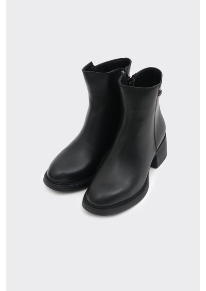 Günlük Hakiki Deri Fermuarlı Kadın Bot modelleri