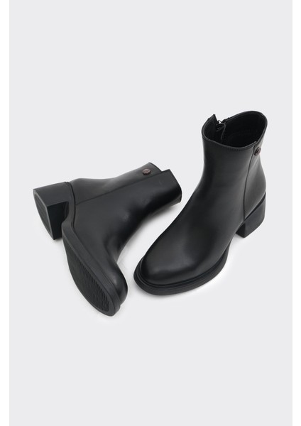 Günlük Hakiki Deri Fermuarlı Kadın Bot indirimleri