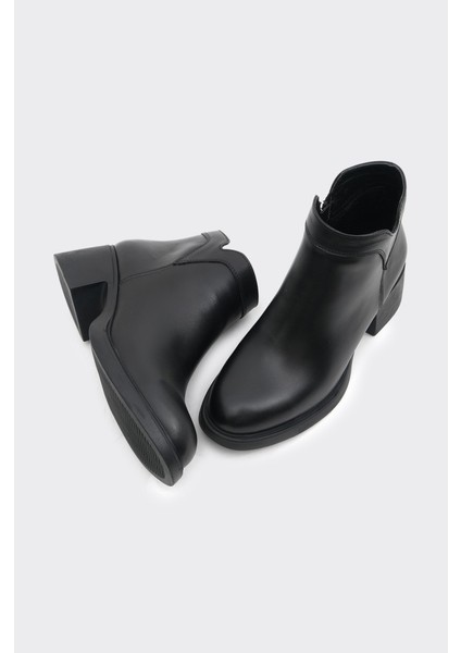 Hakiki Deri Fermuarlı Kadın Bot indirimleri