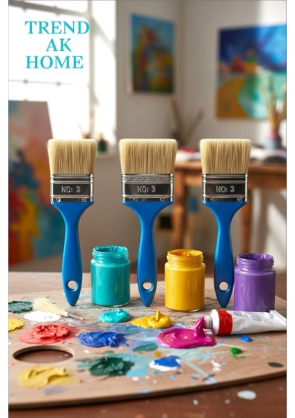 Lüks Kestirme Boya Fırçası No:3 modelleri