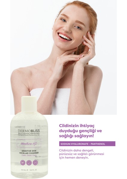Dermobliss Micellure H2O Sensıtıve Skin Micellar Cleanser 500 ml fiyatları