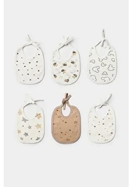 (12 Adet) Bebewini %100 Organik Pamuklu Çift Katlı Bebek Önlük fiyatları