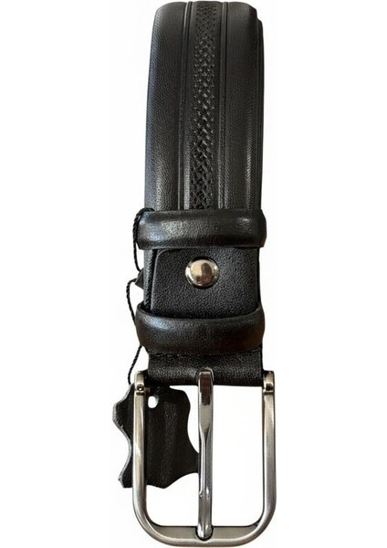 3.5cm Klasik Siyah %100 Hakiki Deri Kemer fırsatları
