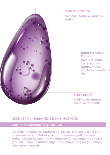 Dermobliss Alumınum Free Clearroll Roll-On 50 ml fiyatları