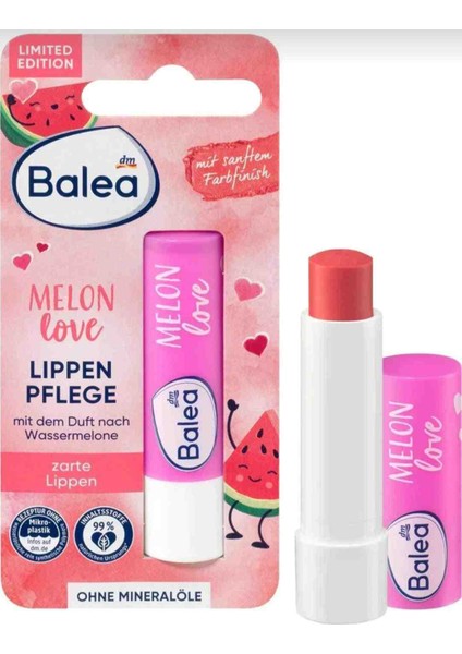 Alman Kalitesi Melon Love Lip Balm Hassas Dudaklar Için
