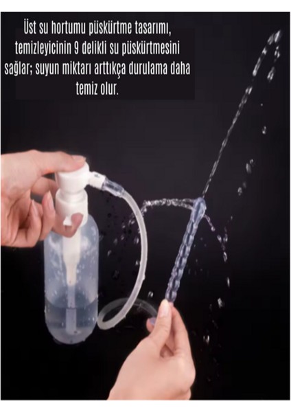 Lavman Seti Anal Temizlik Çocuk/yetişkin Premium Otomatik Tekrar Kullanılabilir (Pompalı)
