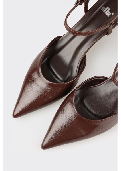 Kahve Kadın Orta Topuk Ayakkabı fırsatları