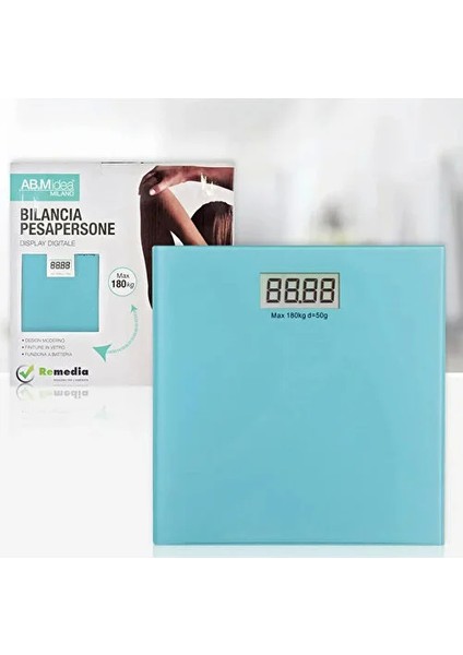 180 kg Kapasiteli Banyo Baskülü Tartısı ve Hassas Ölçüm ( Lisinya )