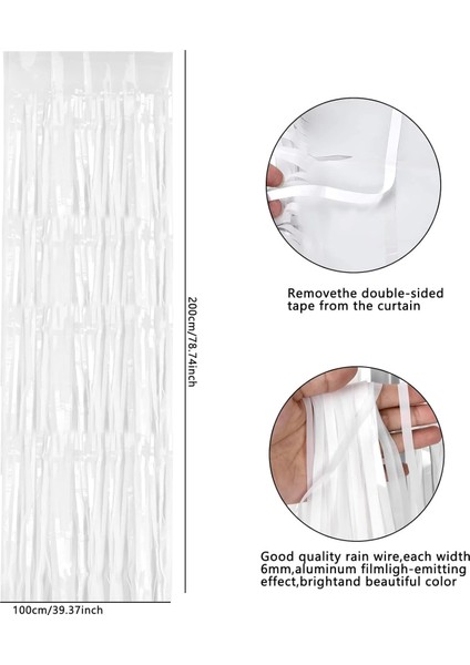 Soft Beyaz Renk Du ve Kapı Perdesi Ithal 100X200 cm fiyatları