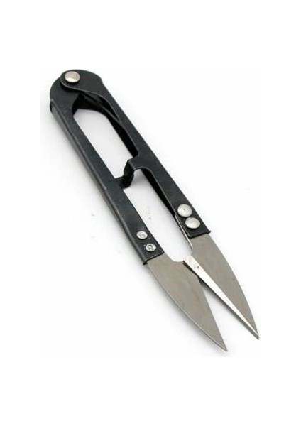 12 Adet Metal Balıkçı Makası Yaylı Otomatik Sistem Ağ Makası ( Lisinya )