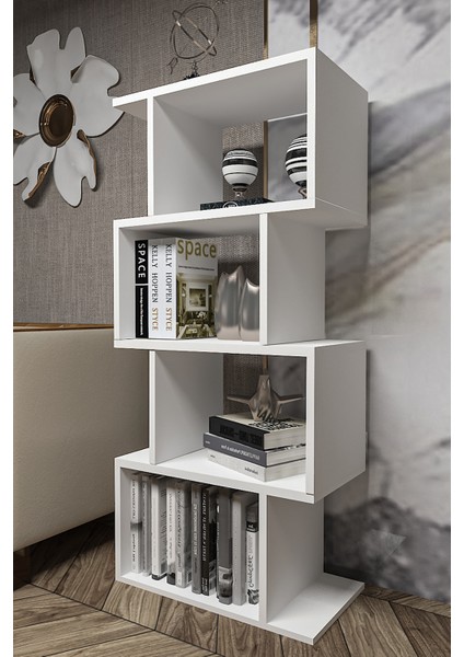 Dekoratif Kitaplık,dörtgen Kitaplık,aksesuar Köşesi modelleri