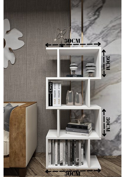 Dekoratif Kitaplık,dörtgen Kitaplık,aksesuar Köşesi fırsatları