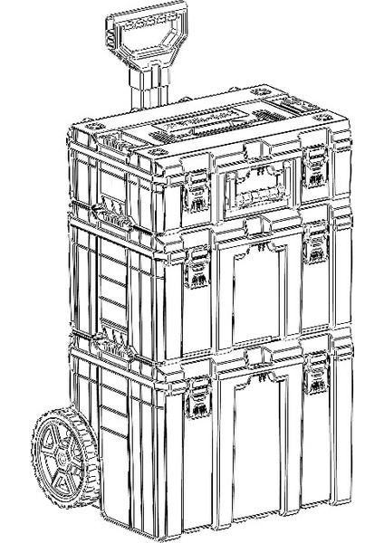 S-M-L Master Case 3’lü Set ASR-6030