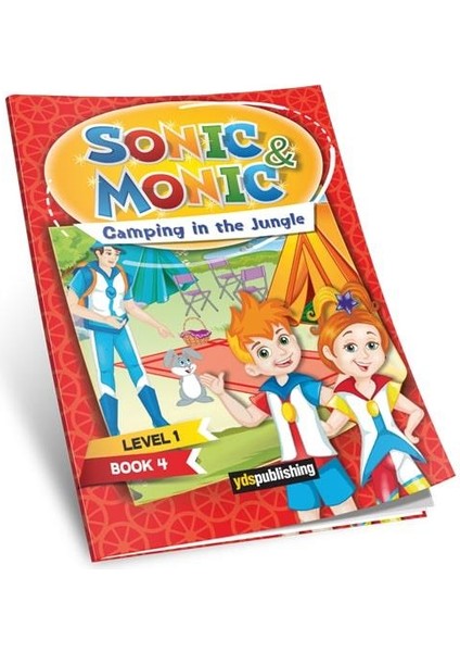 Sonic&monic Level 1 Book 4 Camping In The Jungle