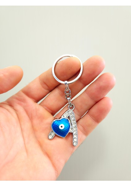 Harf Anahtarlık Nazar Boncuk Taşlı Anahtarlık A'dan Z'ye fiyatları