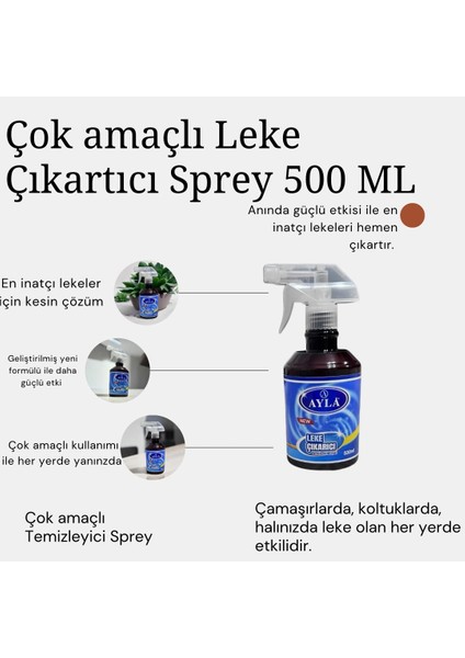 Leke Çıkartıcı Sprey 500 ml