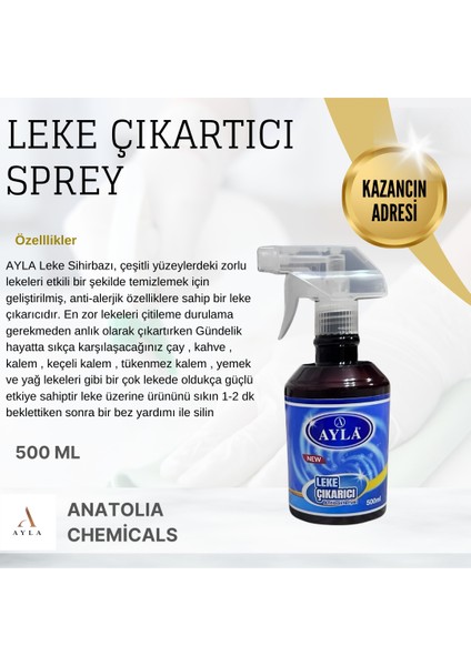 Leke Çıkartıcı Sprey 500 ml indirimleri