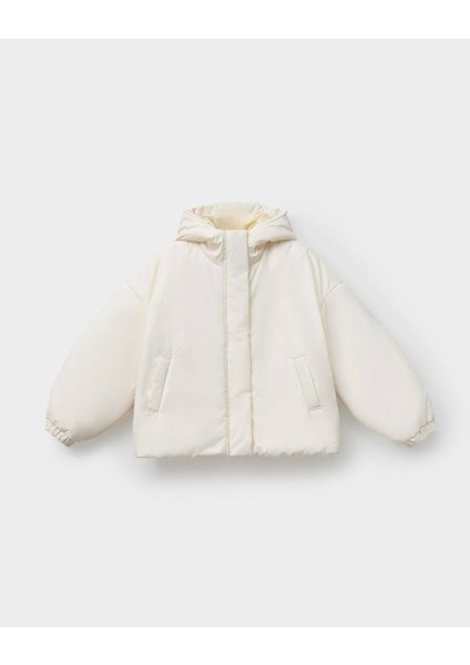 Unisex Model Kapüşon Detaylı Su Geçirmez Çocuk Montu fırsatları