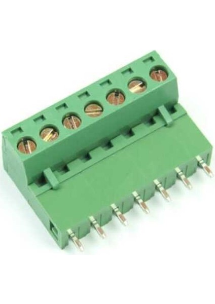 KF2EDGV-5.08-7P 180 Derece Geçmeli Dik Klemens 4 Adet fiyatları