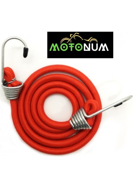 Bagaj Lastiği 1 Metre Kancalı Kırmızı M0141