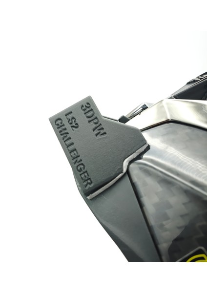 Ls2 Challenger Kask Için Chin Mount Aksiyon Kamera Çene Bağlantı Aparatı