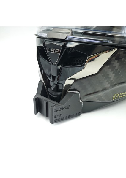 Ls2 Challenger Kask Için Chin Mount Aksiyon Kamera Çene Bağlantı Aparatı