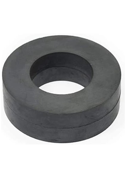 Ferrit - Halka Seramik Siyah Kömür Mıknatıs Ø70X32X10 mm (1 Adet) indirimleri