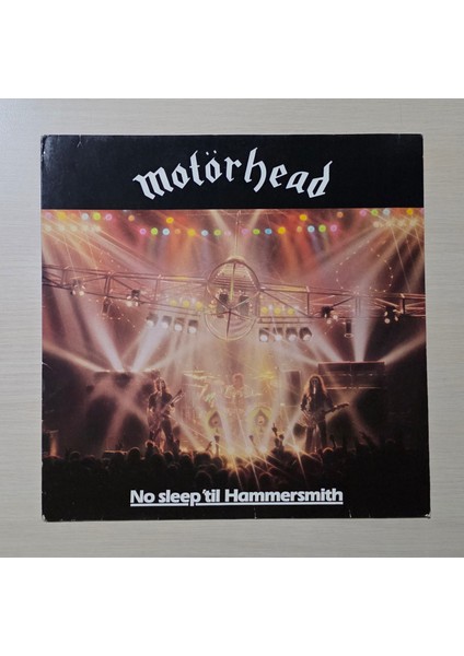 - No Sleep 'til Hammersmith - 1981 - Dönem Baskı Plak - Longplay - Lp