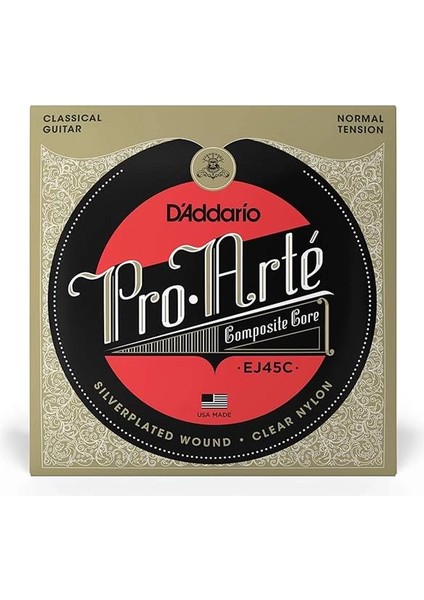 D'addario EJ45C Pro-Arte Composite Normal Tension Klasik Gitar Teli fiyatları